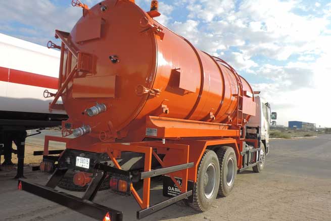 Sewage Removal Tanker